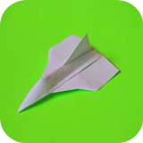 DIY paper airplane icône