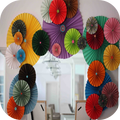 Fãs de papel DIY
