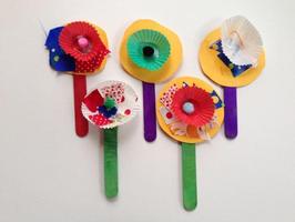 DIY paper flower craft 스크린샷 3