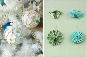 DIY paper ornaments gönderen