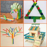 Popsicle stick Craft Ideas screenshot 1