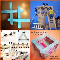 Popsicle Stick Craft Ideas capture d'écran 2