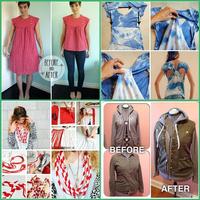 DIY Refashion Old Clothes 스크린샷 1