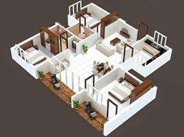 Plans de plan de maison 3D capture d'écran 1