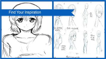 Drawing Manga Sketch capture d'écran 1