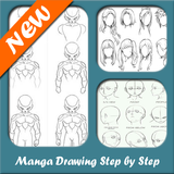 Manga Drawing Step by Step icône