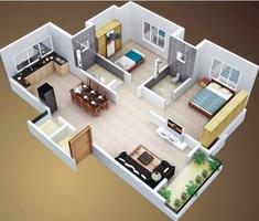 Simple 3D House Plans ảnh chụp màn hình 1