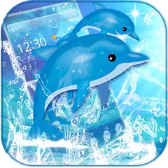 無料でかわいいイルカのテーマ Cute Dolphin Apkアプリの最新版 Apk1 2をダウンロード Android用 かわいいイルカのテーマ Cute Dolphin アプリダウンロード Apkfab Com Jp