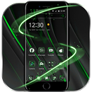 Cool Black Green Theme aplikacja