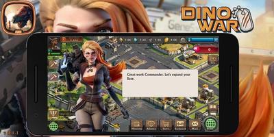 Dino War: Guide Tips et Strategy پوسٹر