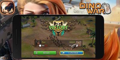 Dino War: Guide Tips et Strategy スクリーンショット 1