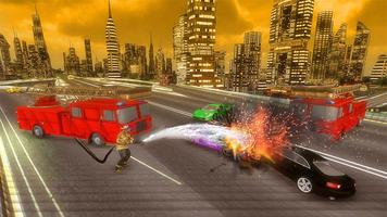 NY Fire fighter 18: Modern City Rescue Simulator capture d'écran 3