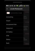 Locate Restaurant capture d'écran 1