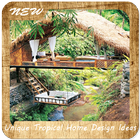 ikon Ide Desain Rumah Tropis yang Unik
