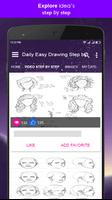 Daily Easy Drawing Step by Step capture d'écran 2