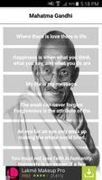 Mahatma Gandhi Quotes imagem de tela 1