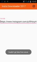 video downloader for Instagrame ภาพหน้าจอ 1