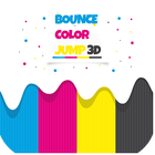 Bounce Color Jump 3D icône
