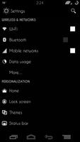BLAKKAT LITE CM11 FREE THEME تصوير الشاشة 1