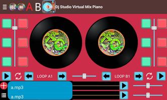 Dj Studio Virtual Mix Piano poster