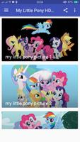 Best My Little Pony HD Wallpaper capture d'écran 1