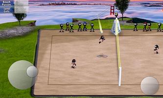 Stickman Volleyball تصوير الشاشة 1