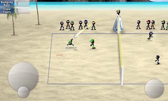 Stickman Volleyball скриншот 2