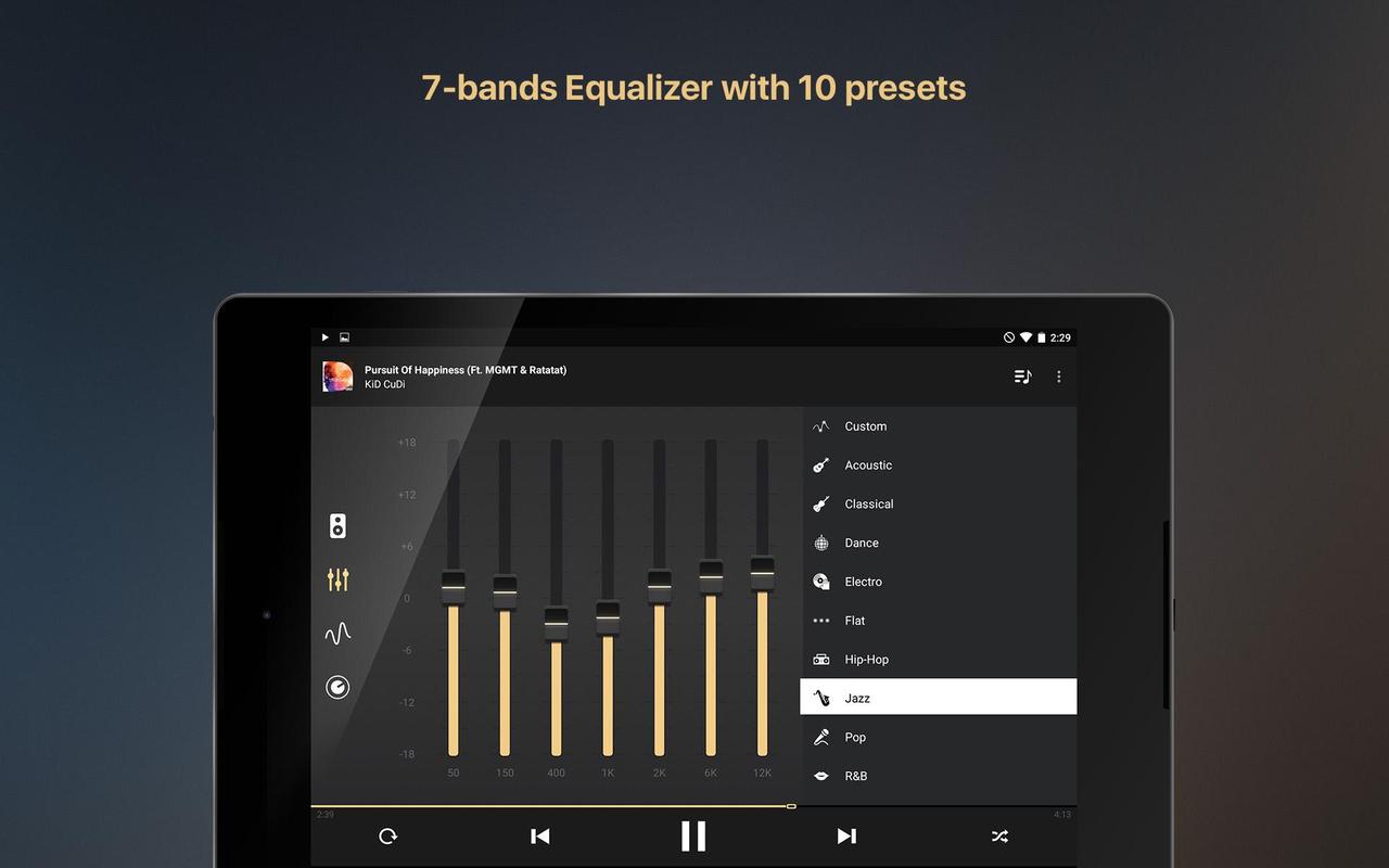 Audio equalizer software Audio equalizer software