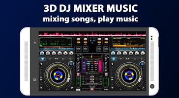 DJ Mixer Music 3D captura de pantalla 1