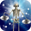 ”DJ Music for dancing skeleton