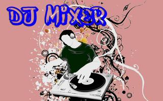 DJ Music Mix Joueur tactile Affiche