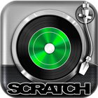 Virtual DJ Mixer Scratch Zeichen