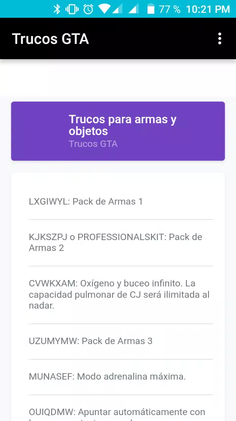 Trucos para GTA San Andreas en Español APK for Android Download