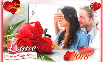 Valentine's Day Love Photo Frames 2018 DP Editor скриншот 3