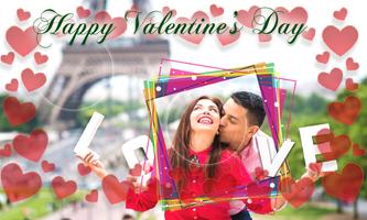 Valentine's Day Love Photo Frames 2018 DP Editor capture d'écran 2