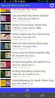 New year khmer songs screenshot 2
