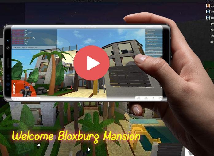 Steps Building Roblox Welcome Bloxburg Mansion For Android - roblox bloxburg house build roblox free download