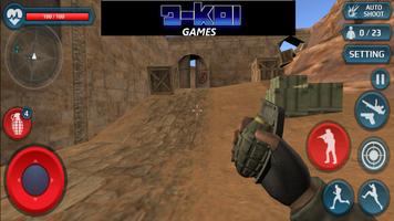 Modern SWAT Shooter Counter Terrorist Strike تصوير الشاشة 1