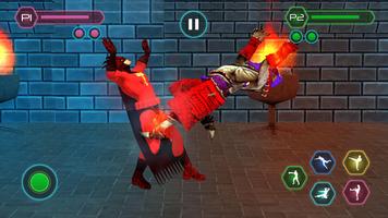 Superhero Fighting Game: Ultimate Street Champions syot layar 1