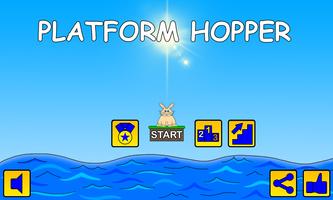 Plataforma Hopper salto coelho Cartaz