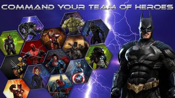 Mortal Gods: Heroes Among Us Superhero Ring Battle الملصق