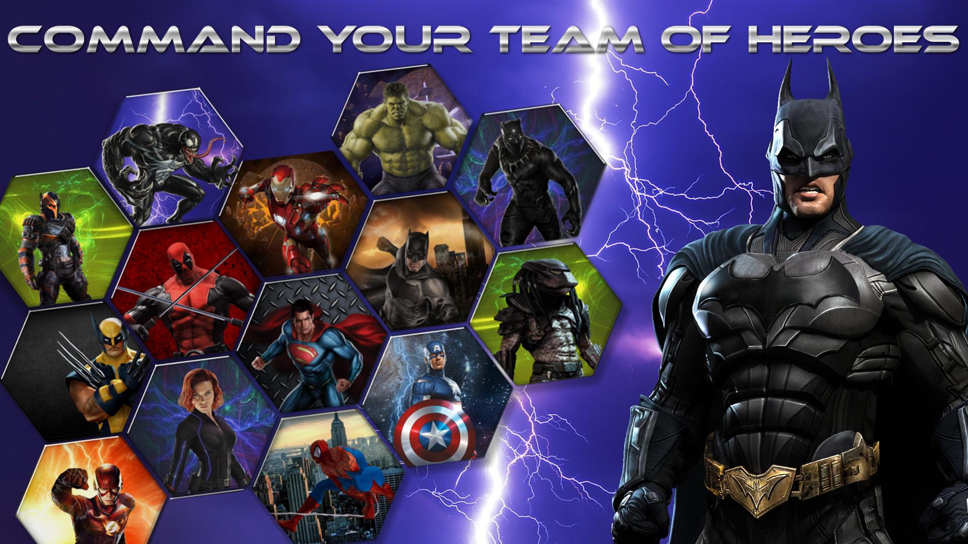 Mortal Gods: Heroes Among Us Superhero Ring Battle for Android - APK