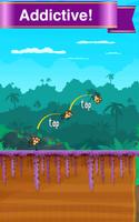 Monkey Jumping Game Affiche