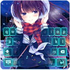 Girl Anime Manga Keyboard icon