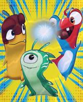 Slug Battle Slugs Team Hero ảnh chụp màn hình 1