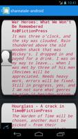 ShareATale Fiction Reader screenshot 2