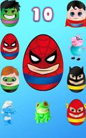 Surprise Eggs - Boys Superhero poster