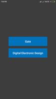 Digital electronics and gate Affiche
