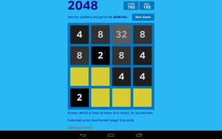 blue 2048 Cartaz