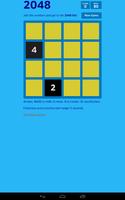 blue 2048 ภาพหน้าจอ 1